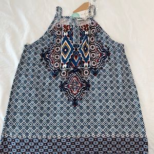 Blu Pepper keyhole tank